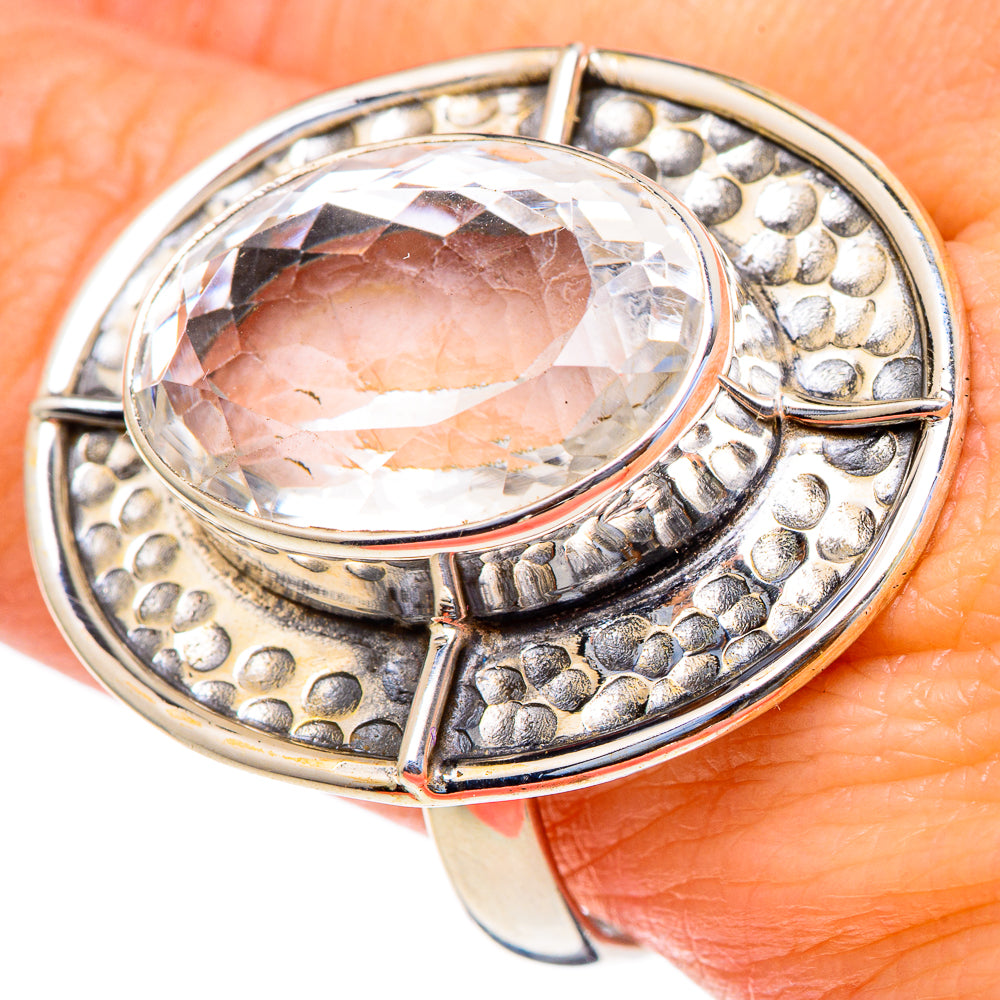 White Quartz Rings handcrafted by Ana Silver Co - RING98270