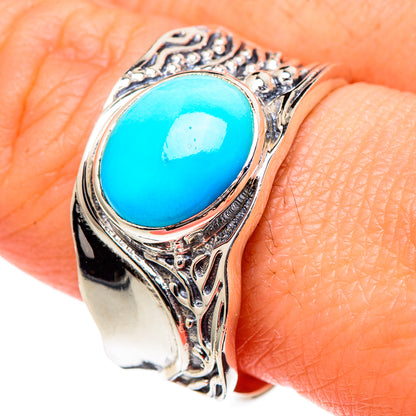 Larimar Rings handcrafted by Ana Silver Co - RING98302
