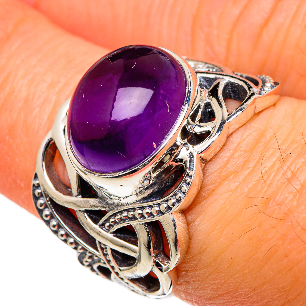 Amethyst Rings handcrafted by Ana Silver Co - RING98318