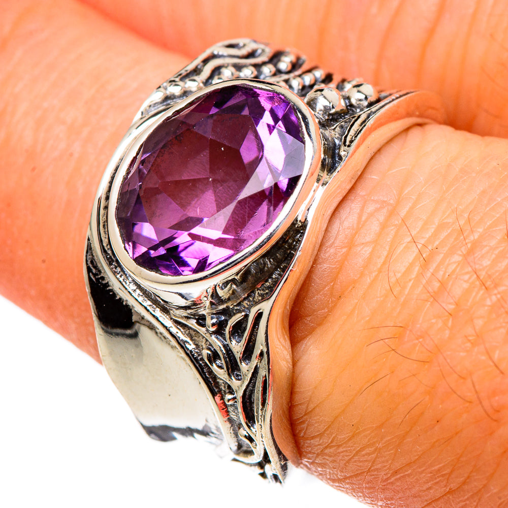 Amethyst Rings handcrafted by Ana Silver Co - RING98319