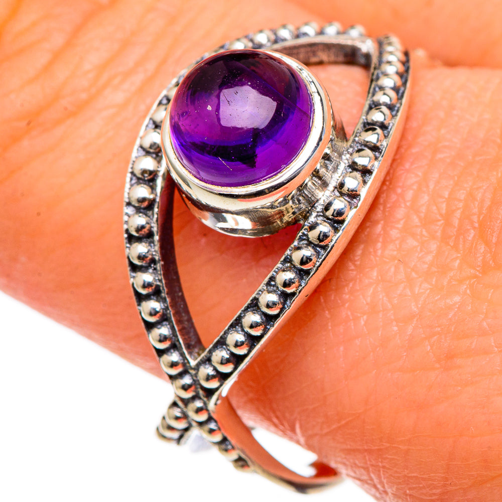 Amethyst Rings handcrafted by Ana Silver Co - RING98322