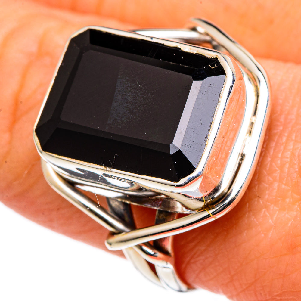 Black Onyx Rings handcrafted by Ana Silver Co - RING98328