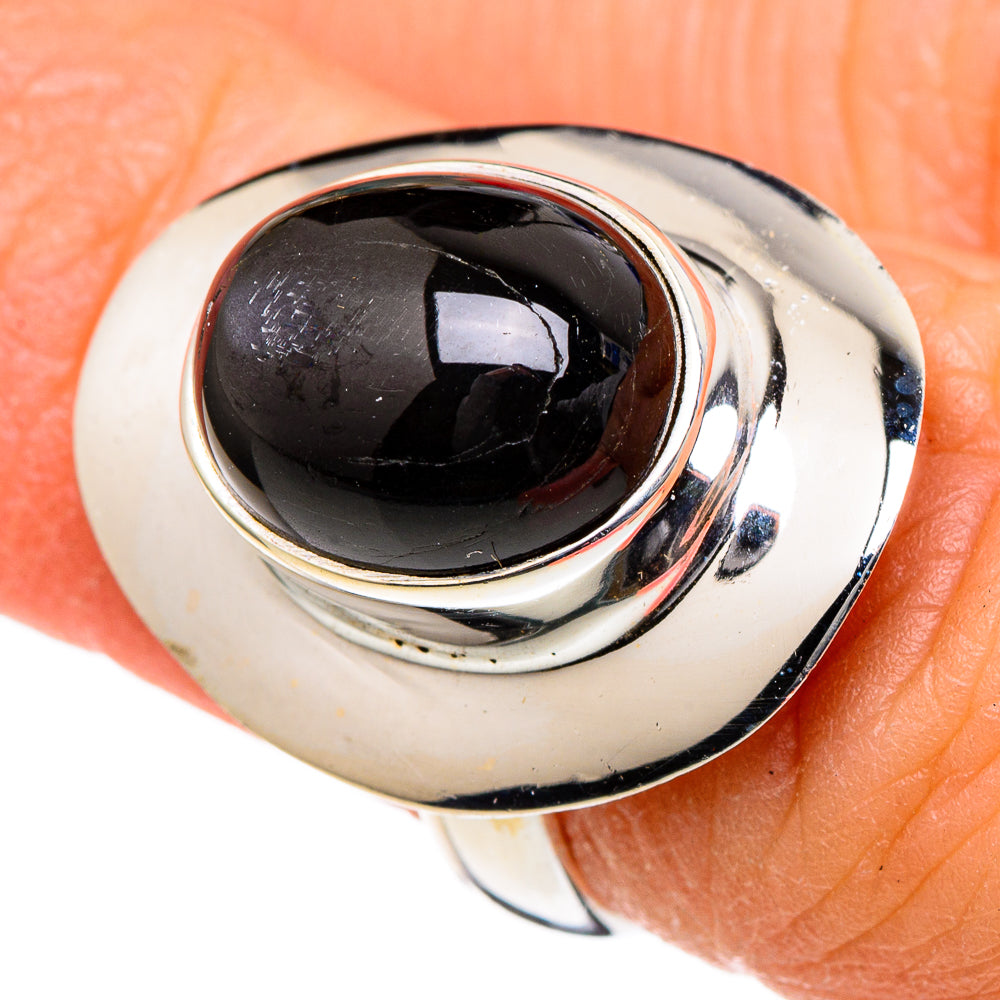 Black Onyx Rings handcrafted by Ana Silver Co - RING98329