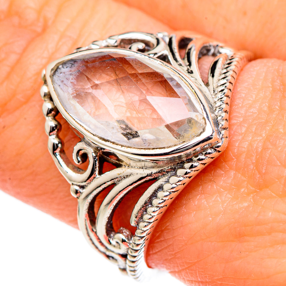 White Quartz Rings handcrafted by Ana Silver Co - RING98330