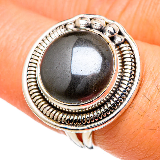 Hematite Rings handcrafted by Ana Silver Co - RING98338