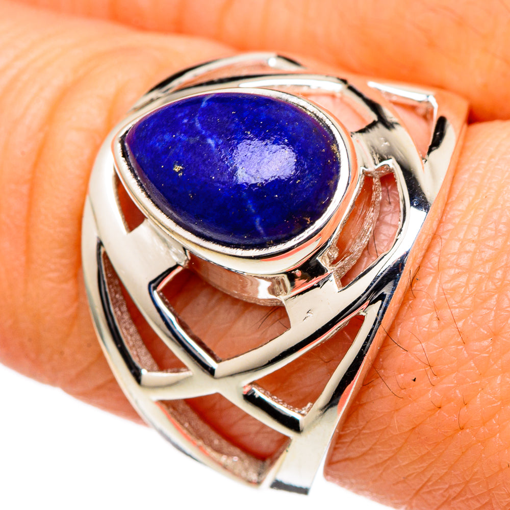 Lapis Lazuli Rings handcrafted by Ana Silver Co - RING98340