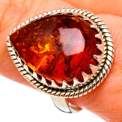 Baltic Amber Rings handcrafted by Ana Silver Co - RING98352
