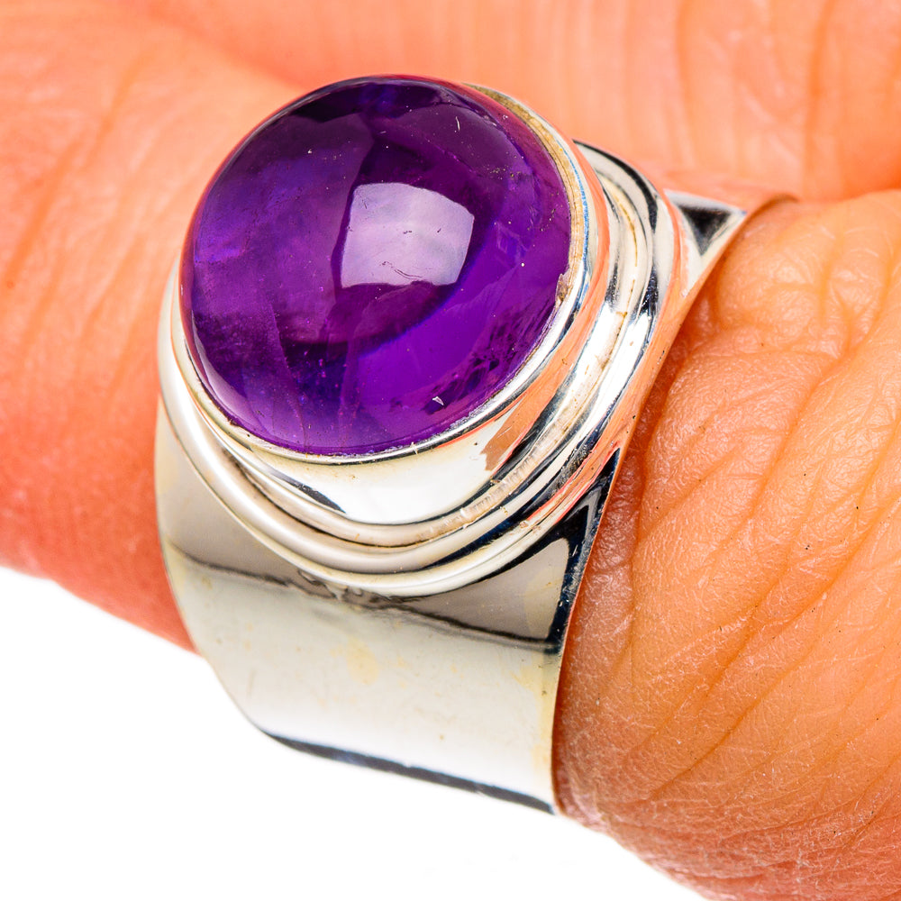 Amethyst Rings handcrafted by Ana Silver Co - RING98358