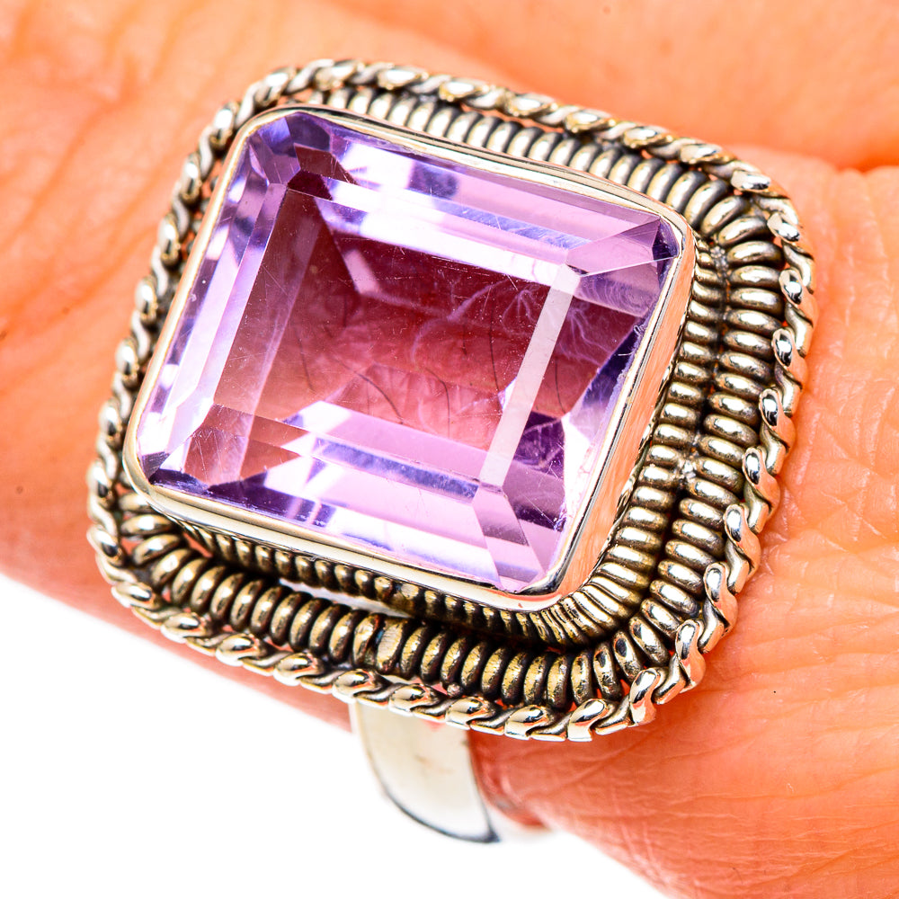 Amethyst Rings handcrafted by Ana Silver Co - RING98360