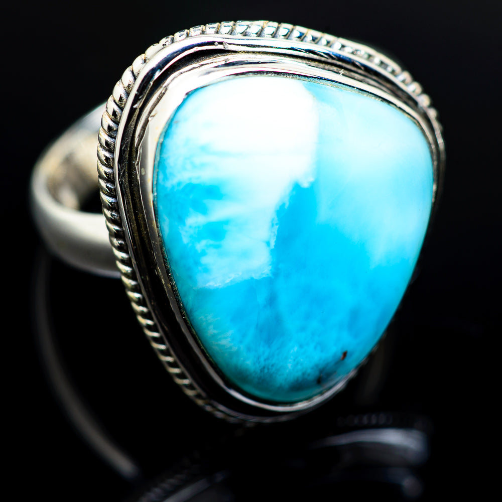Larimar Rings handcrafted by Ana Silver Co - RING983600