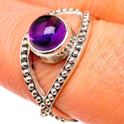 Amethyst Rings handcrafted by Ana Silver Co - RING98361
