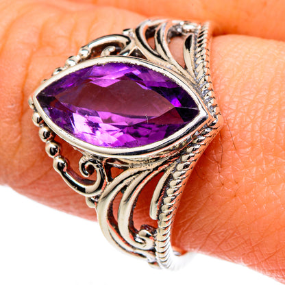 Amethyst Rings handcrafted by Ana Silver Co - RING98363