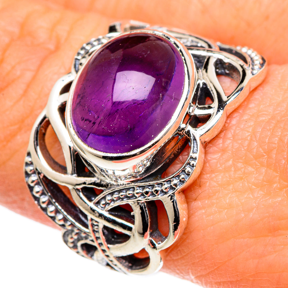 Amethyst Rings handcrafted by Ana Silver Co - RING98366