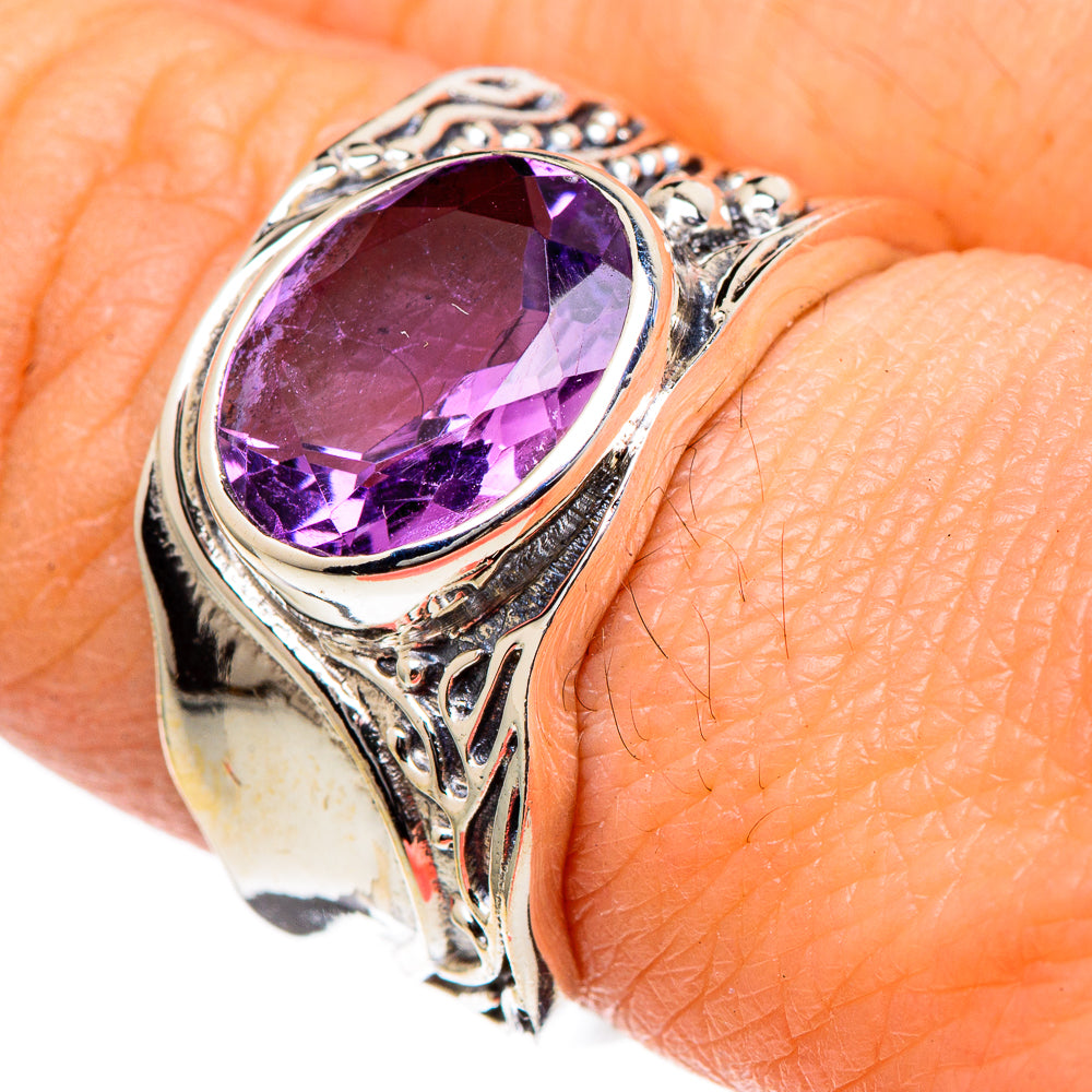 Amethyst Rings handcrafted by Ana Silver Co - RING98367
