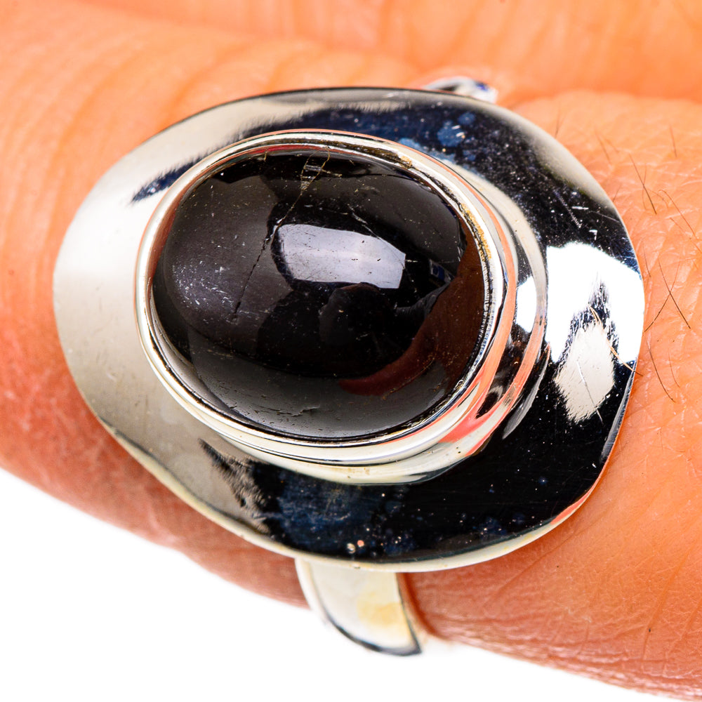 Black Onyx Rings handcrafted by Ana Silver Co - RING98369
