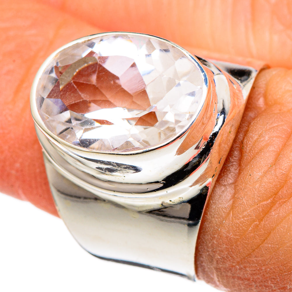 White Quartz Rings handcrafted by Ana Silver Co - RING98370