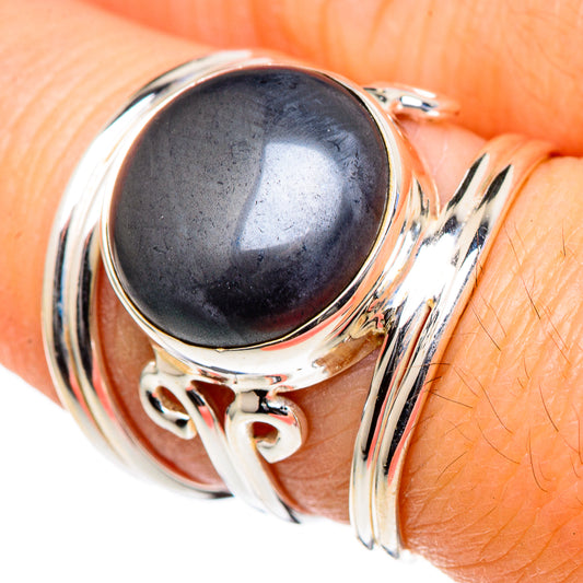 Hematite Rings handcrafted by Ana Silver Co - RING98378