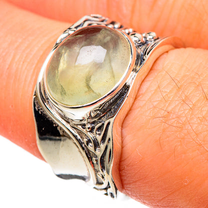 Prehnite Rings handcrafted by Ana Silver Co - RING98387