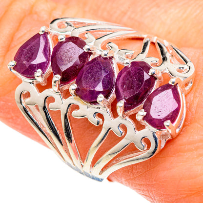 Ruby Rings handcrafted by Ana Silver Co - RING98393