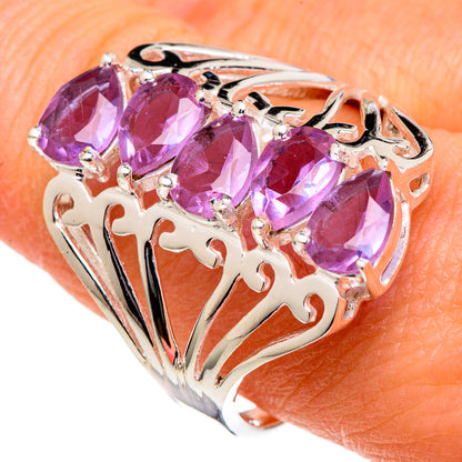 Color Change Alexandrite (lab.) Rings handcrafted by Ana Silver Co - RING98398