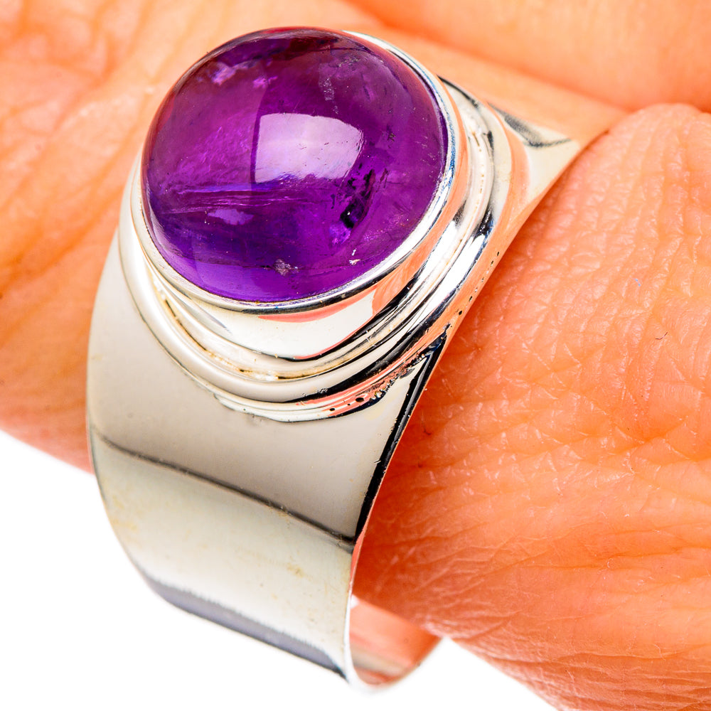 Amethyst Rings handcrafted by Ana Silver Co - RING98403