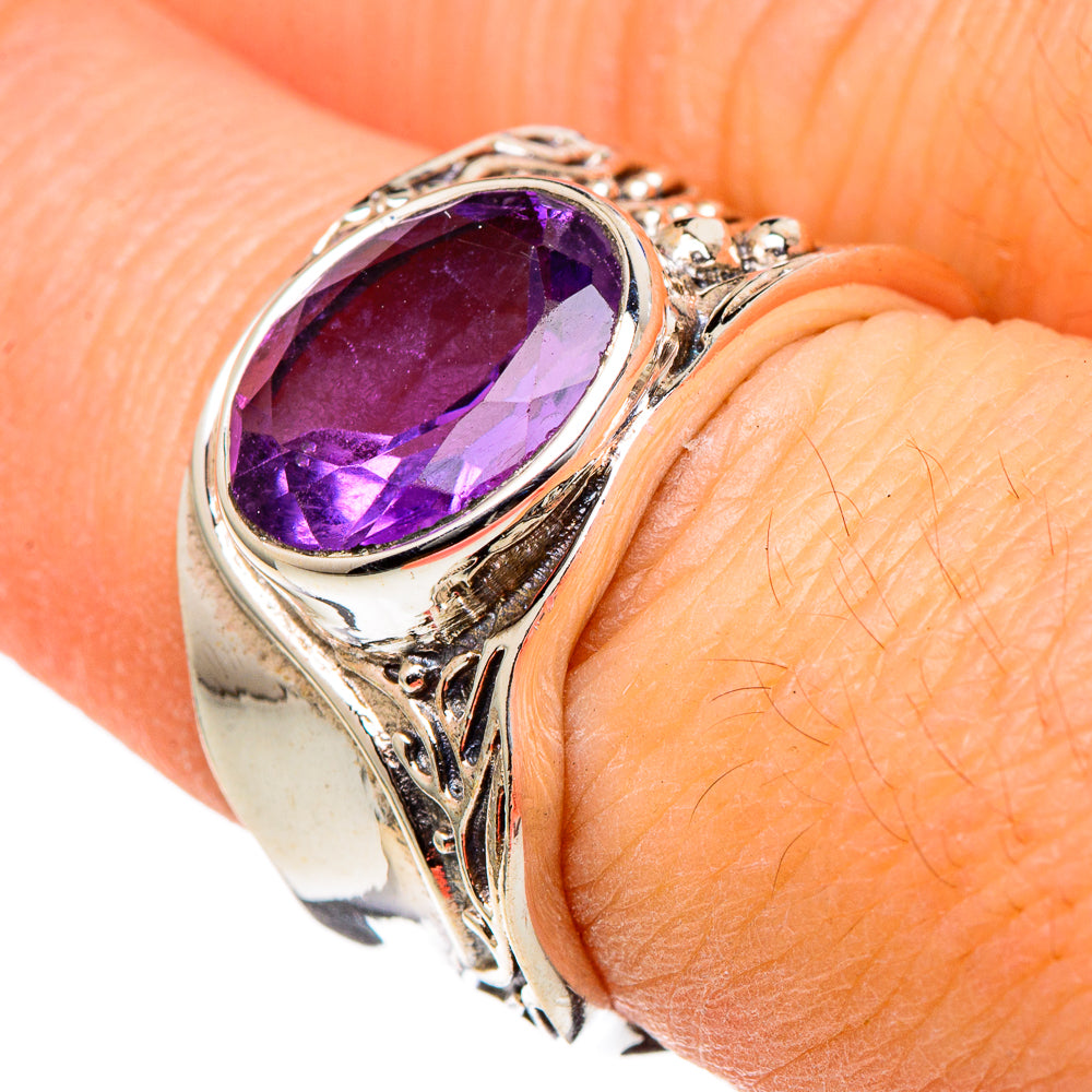 Amethyst Rings handcrafted by Ana Silver Co - RING98404