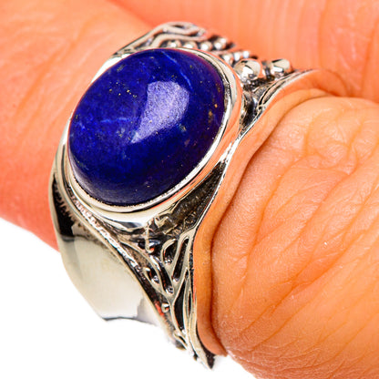 Lapis Lazuli Rings handcrafted by Ana Silver Co - RING98421