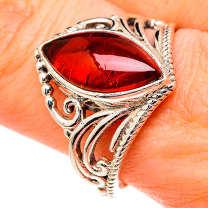 Baltic Amber Rings handcrafted by Ana Silver Co - RING98429