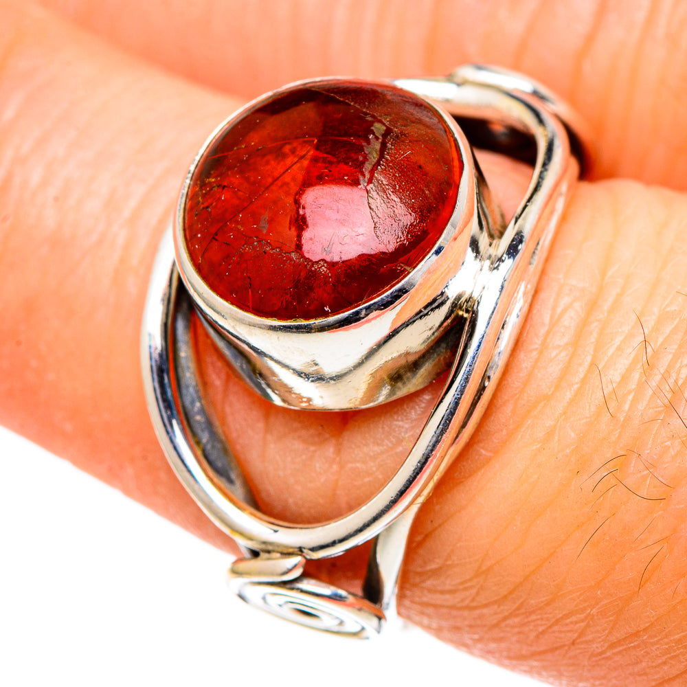 Baltic Amber Rings handcrafted by Ana Silver Co - RING98460