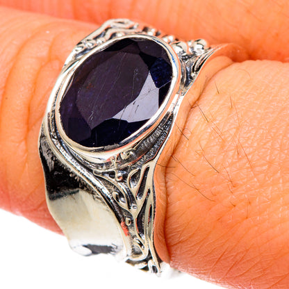 Violet Spinel Rings handcrafted by Ana Silver Co - RING98466