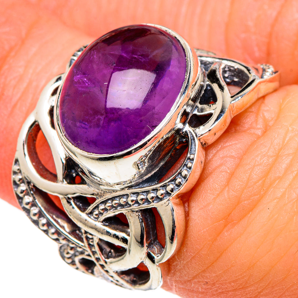 Amethyst Rings handcrafted by Ana Silver Co - RING98468