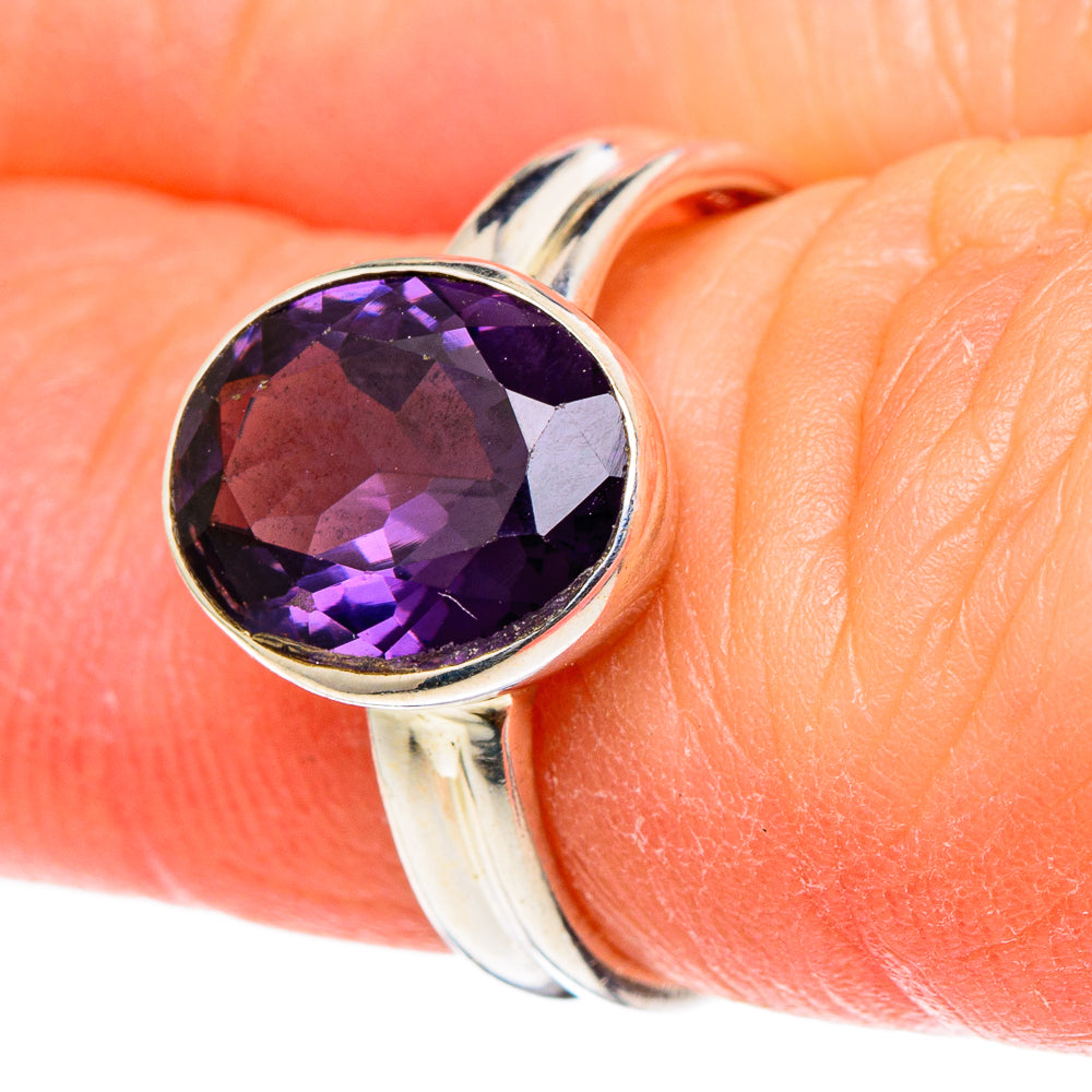 Purple Spinel Rings handcrafted by Ana Silver Co - RING98471