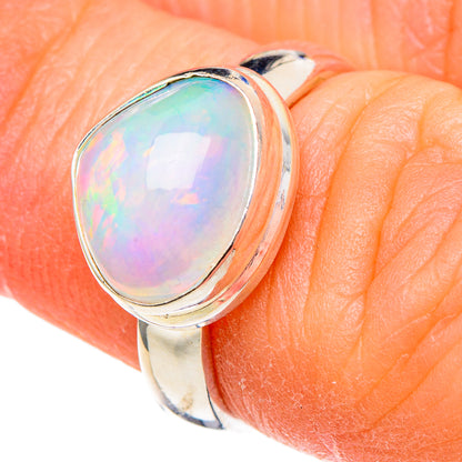 Ethiopian Opal Rings handcrafted by Ana Silver Co - RING98481