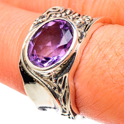 Amethyst Rings handcrafted by Ana Silver Co - RING98501