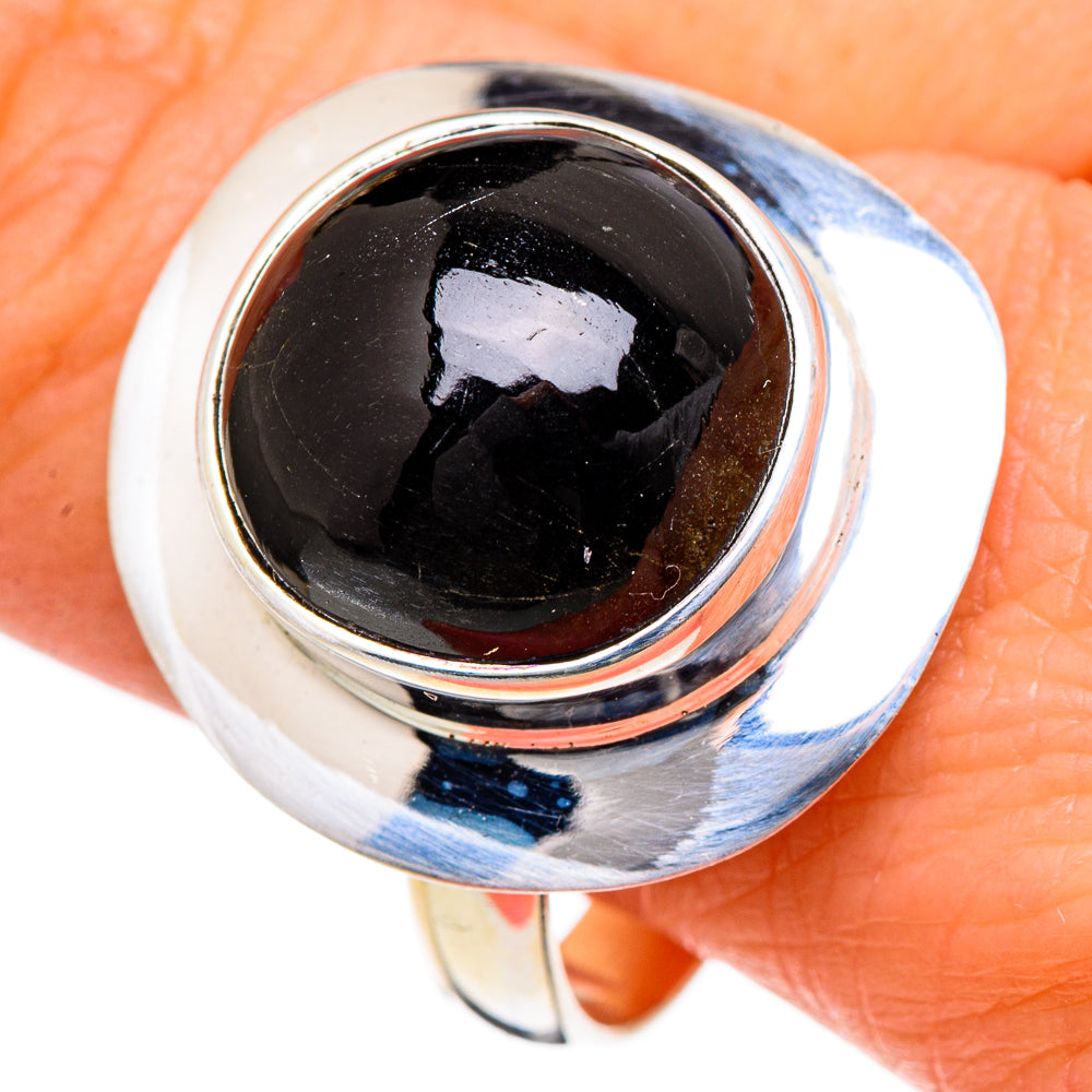 Black Onyx Rings handcrafted by Ana Silver Co - RING98508