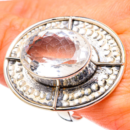 White Quartz Rings handcrafted by Ana Silver Co - RING98512