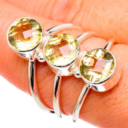 Citrine Rings handcrafted by Ana Silver Co - RING98520