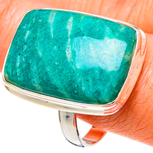 Amazonite Rings handcrafted by Ana Silver Co - RING98530