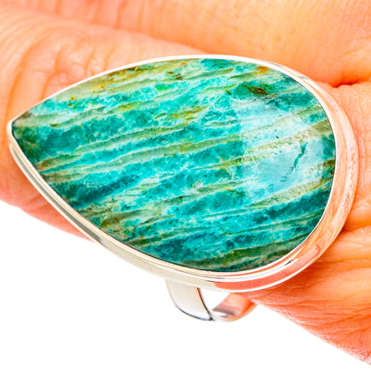 Amazonite Rings handcrafted by Ana Silver Co - RING98531