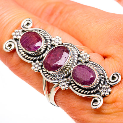 Ruby Rings handcrafted by Ana Silver Co - RING98544