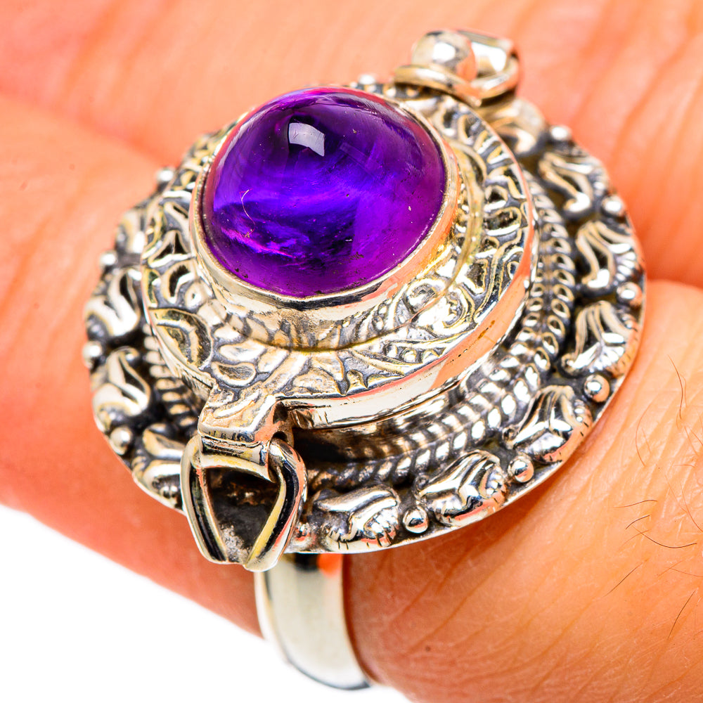 Amethyst Rings handcrafted by Ana Silver Co - RING98548