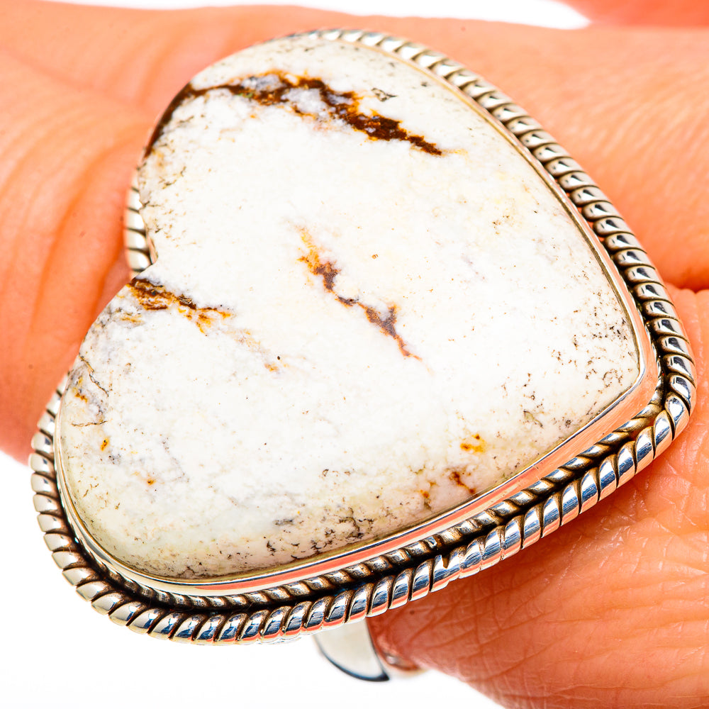 Peanut Wood Jasper Rings handcrafted by Ana Silver Co - RING98554