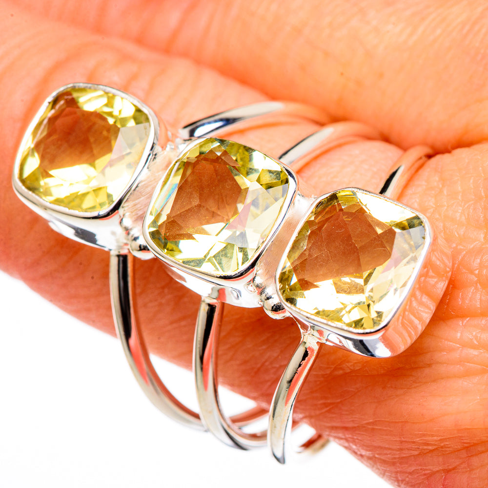 Citrine Rings handcrafted by Ana Silver Co - RING98565