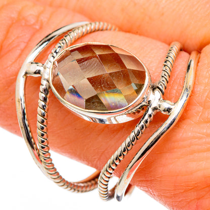 White Quartz Rings handcrafted by Ana Silver Co - RING98573