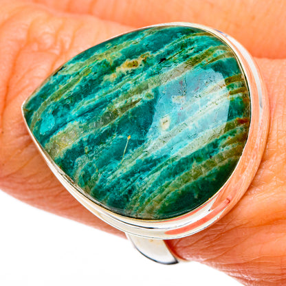 Amazonite Rings handcrafted by Ana Silver Co - RING98578