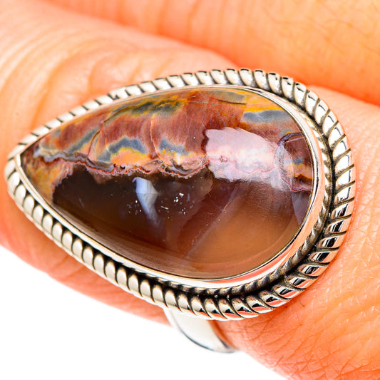 Butterfly Jasper Rings handcrafted by Ana Silver Co - RING98580