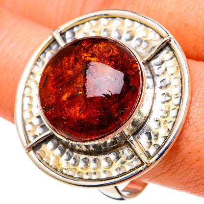 Baltic Amber Rings handcrafted by Ana Silver Co - RING98583