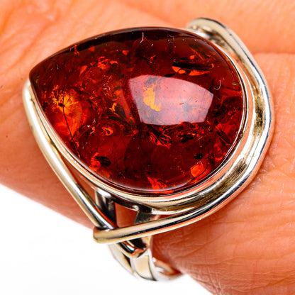 Baltic Amber Rings handcrafted by Ana Silver Co - RING98584