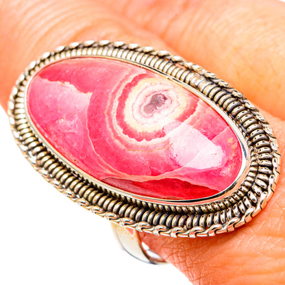 Rhodochrosite Rings handcrafted by Ana Silver Co - RING98588