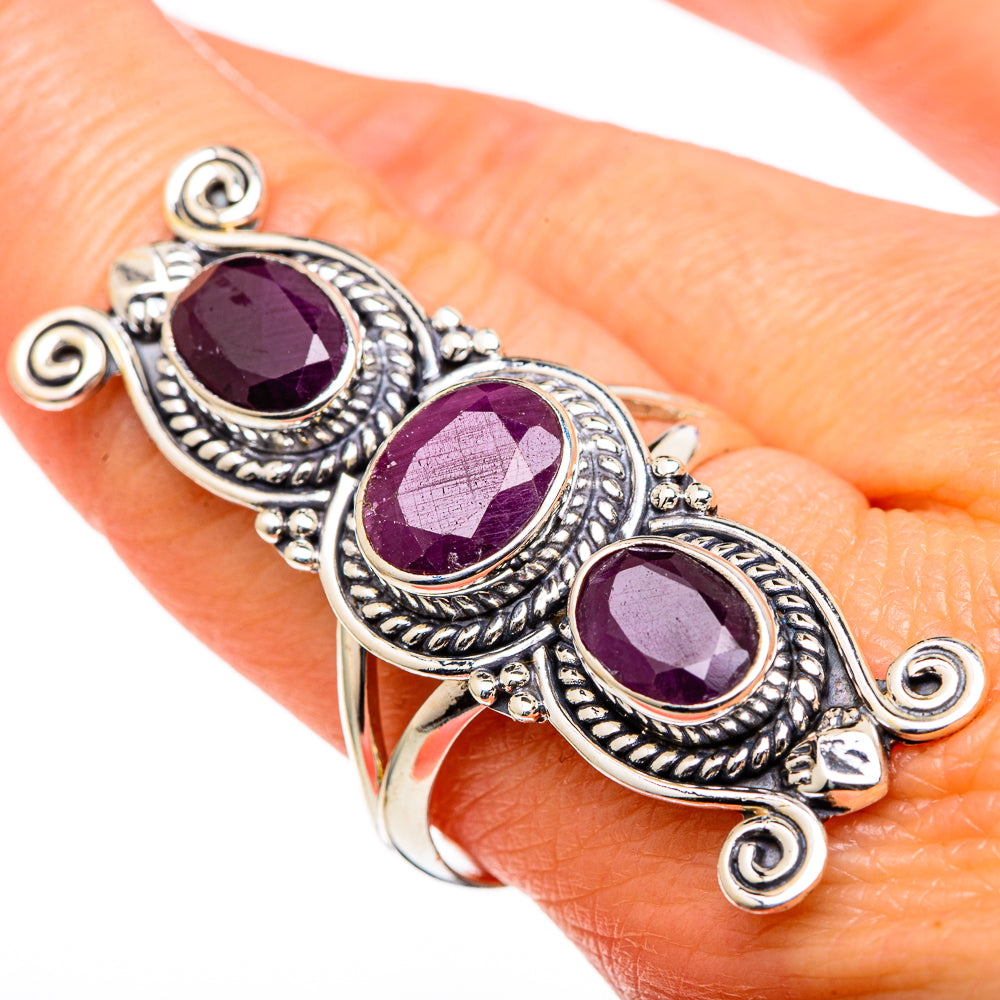 Ruby Rings handcrafted by Ana Silver Co - RING98592